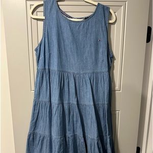 Tommy Hilfiger sleeveless denim dress